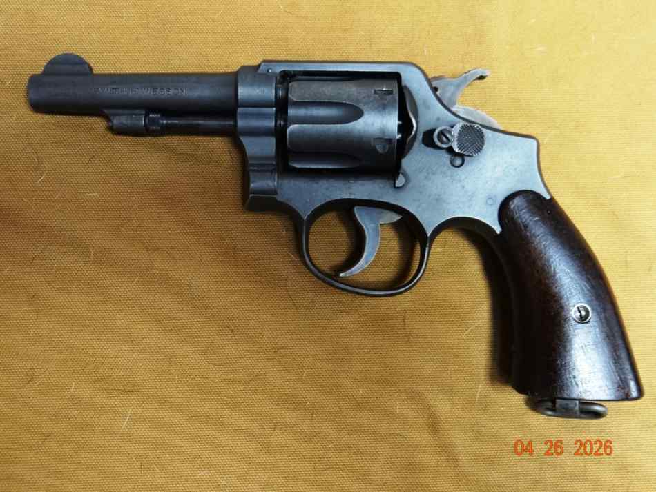 Smith &amp; Wesson WWII WW2 Victory Revolver 4" 38 SPL