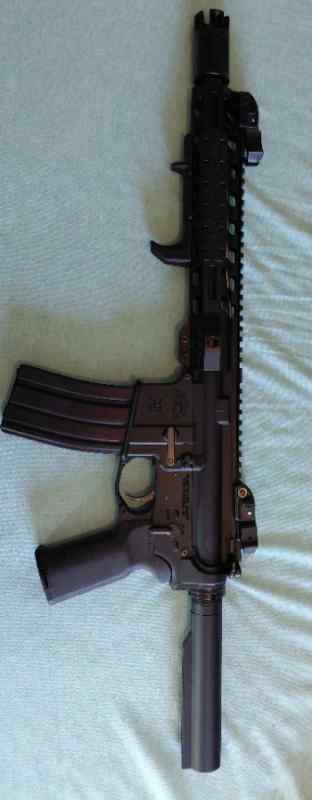Psa 11.5 pistol 5.56 ar15.  Located in arcadia. 