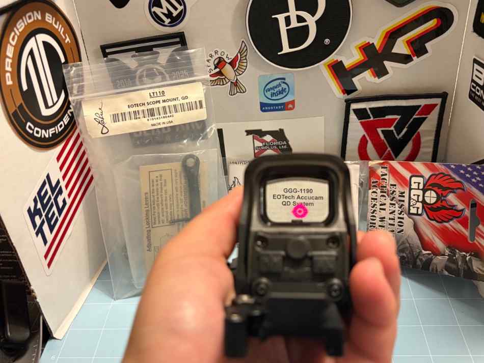 EOTech 512 w/ GG&amp;G QD and LaRue LT110