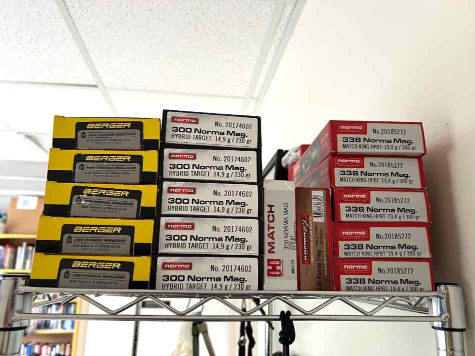 AMMO FOR SALE: 300 Norma Mag &amp; 338 Norma Magnum