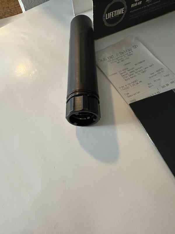 7.62 mm QD Silencer w/Keymount Muzzle Brakes